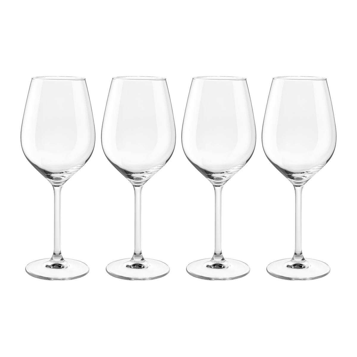 Sada pohárov LARS - RED - číra, Modern, sklo (500ml) - Mömax