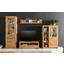 Vitrine Fenja B:66cm Massiv, Wildeiche - Eichefarben, Design, Glas/Holz (66/203/40cm) - Landscape Vitrine Fenja B:66cm Massiv, Wildeiche - Eichefarben, Design, Glas/Holz (66/203/40cm) - Landscape