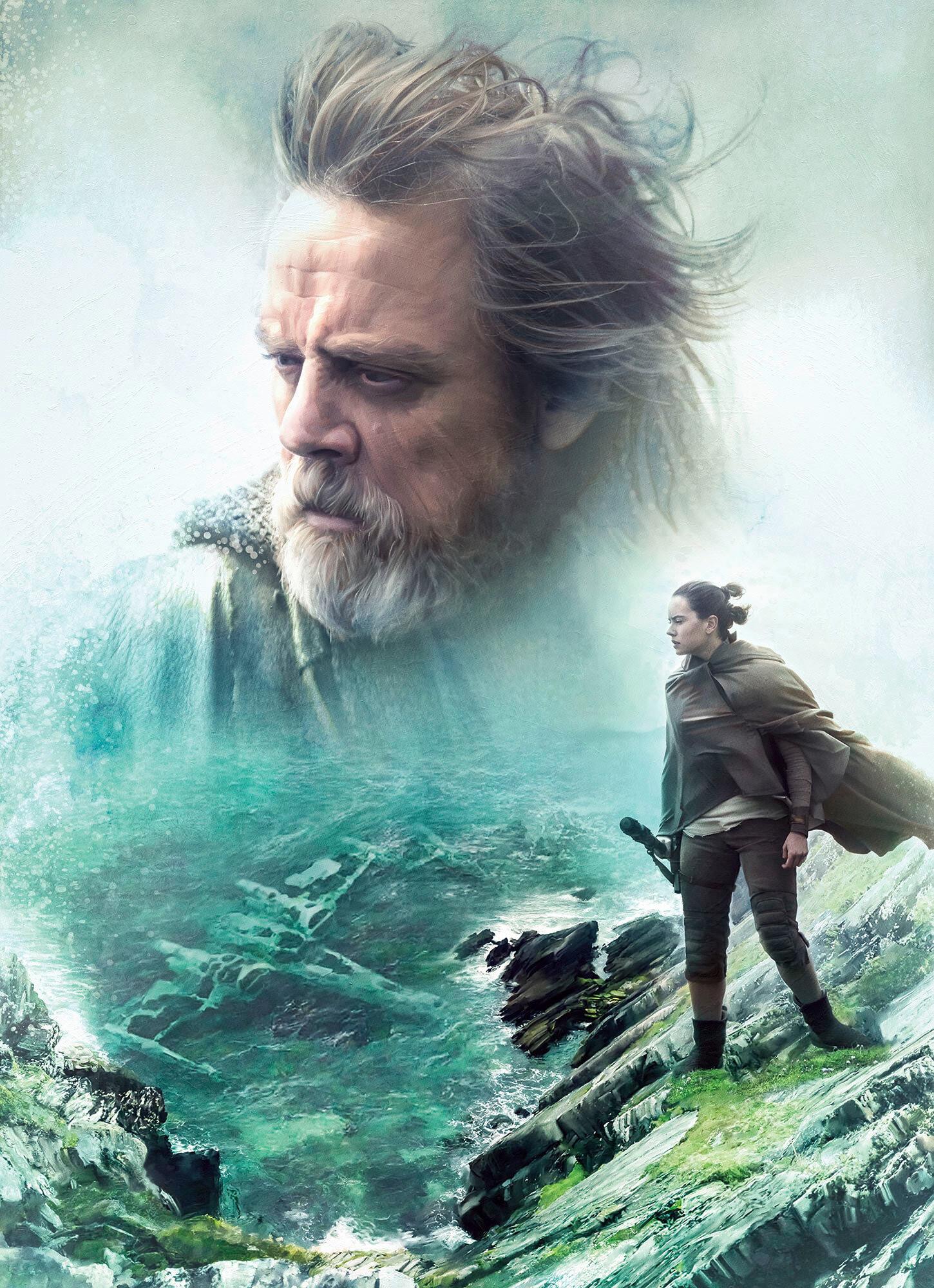 Fototapete Star Wars - The Last Jedi - Design, Papier (184/254cm)