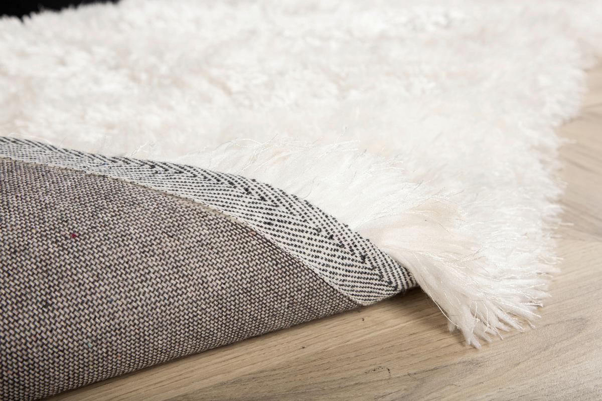 Hochflorteppich Weiß Grace 400x300 cm - Weiß, LIFESTYLE, Textil (400/300cm) - P & B