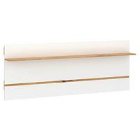 Wandpaneel Foggia Eiche Artisan B: 188,4 cm - Weiß/Eiche Artisan, Trend, Holzwerkstoff (188,4/70/23,2cm)