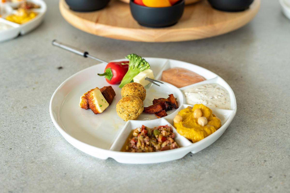 Tellerset Weiß 4--Teilig. ca. 24 cm - Weiß, Trend, Keramik (24cm) - Mäser