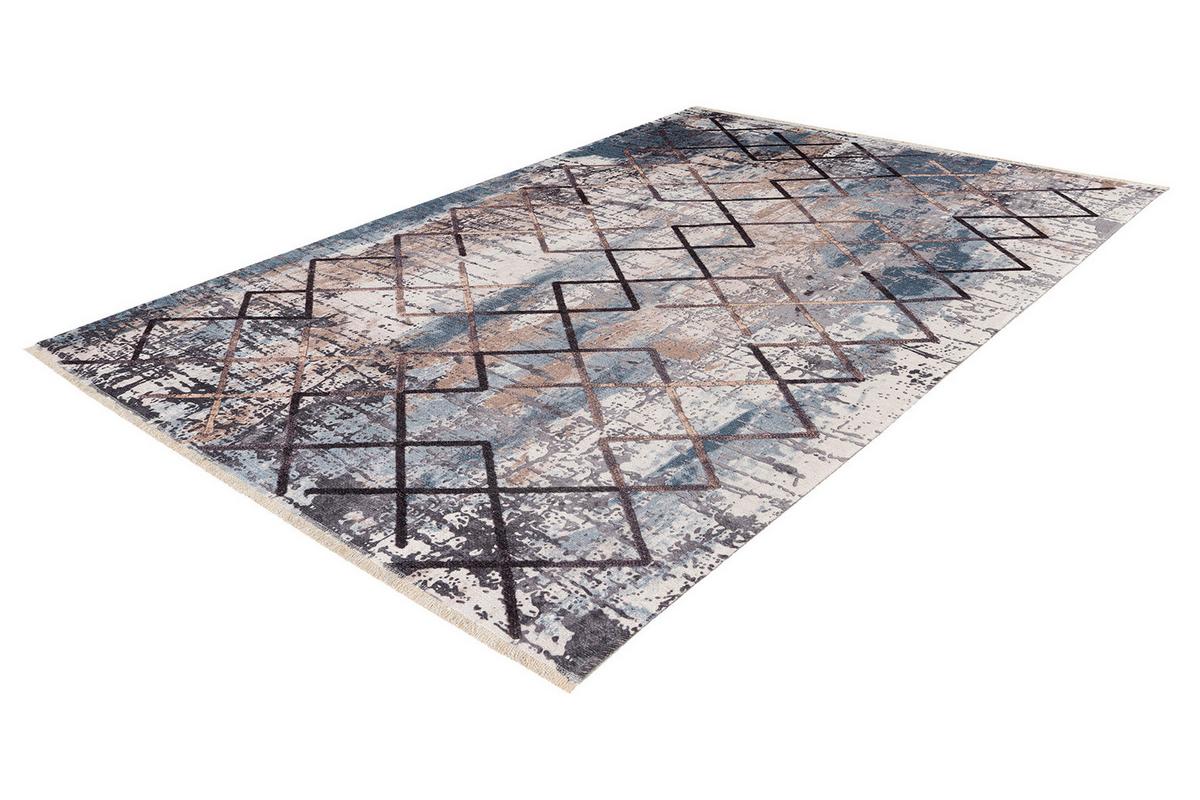 Flachwebteppich My Valencia - Multicolor, Design, Textil (75/150cm) - Obsession