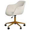 Drehstuhl Shell Worx - Goldfarben, MODERN, Kunststoff/Textil (56,5/59/78-87cm) - Livetastic