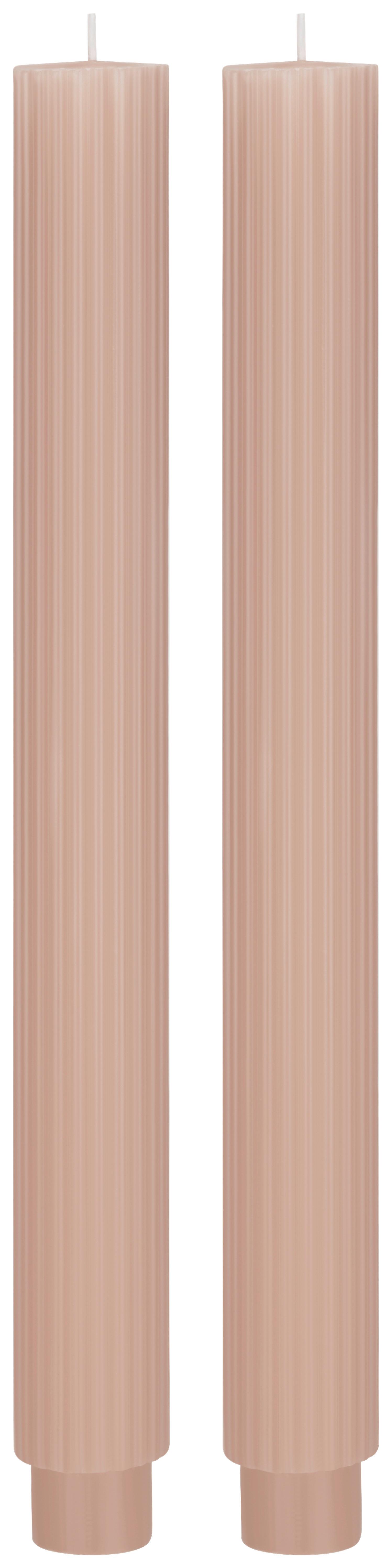 dlhá sviečka DIANA - béžová, Konventionell, prírodné materiály (2,8/26,5cm) - Mömax