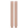 dlouhá svíčka DIANA - béžová, Konvenční, přírodní materiály (2,8/26,5cm) - Mömax