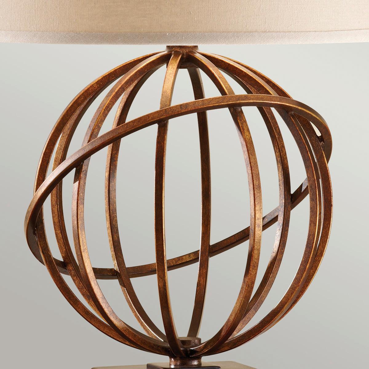 Tischleuchte Fe-Spencer-Tl - Goldfarben, Design, Metall (39/58/39cm) - Elstead Lighting