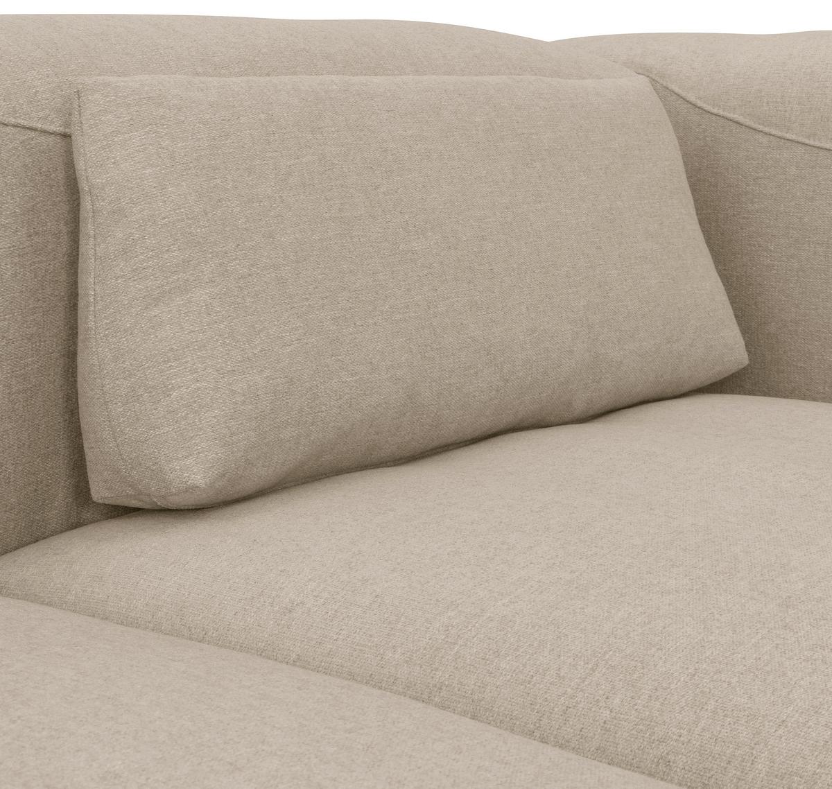 Rückenkissen Lena 60x25cm Creme - Creme, Design, Textil (60/25/12cm) - Max Winzer