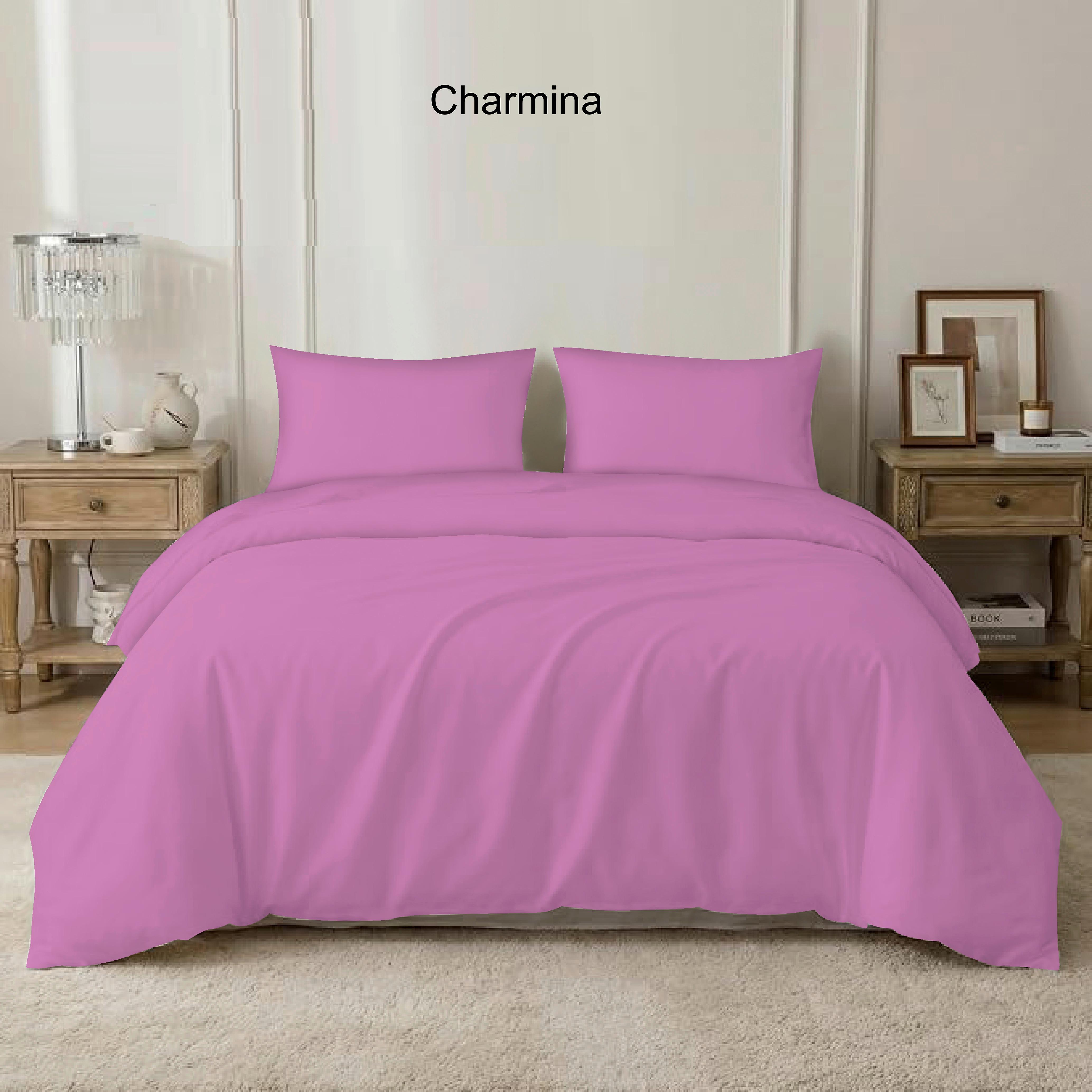 BETTWÄSCHE CARMINA - Pink, Textil