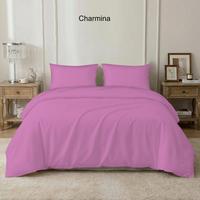 BETTWÄSCHE CARMINA - Pink, Textil