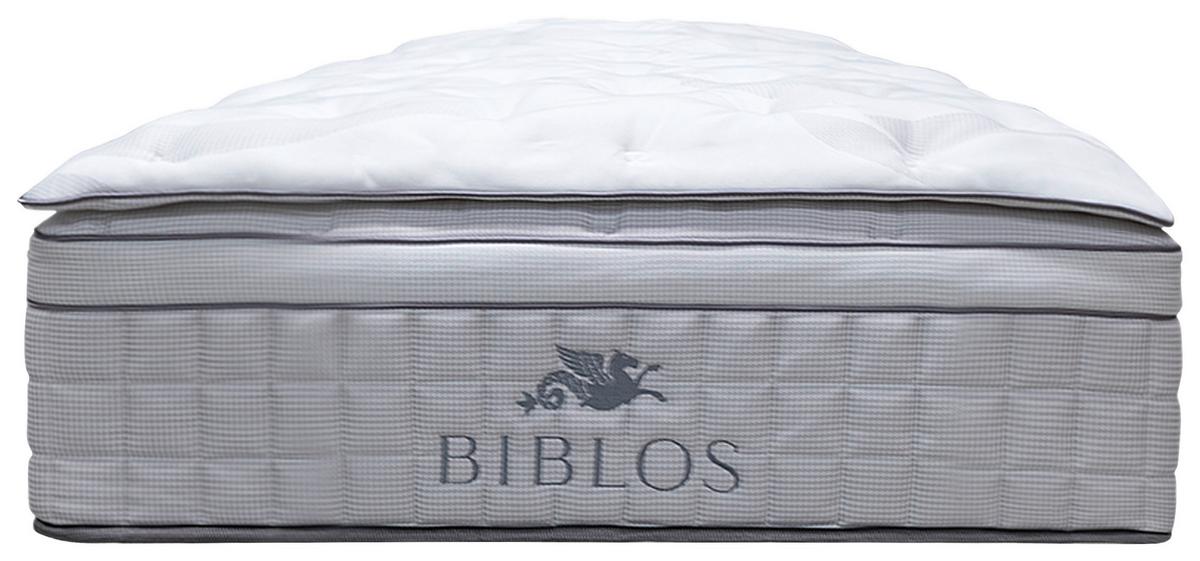 Taschenfederkernmatratze Biblos 90x200 cm H3 H: 21 cm - Weiß/Grau, Basics, Textil (90/200cm) - Livetastic