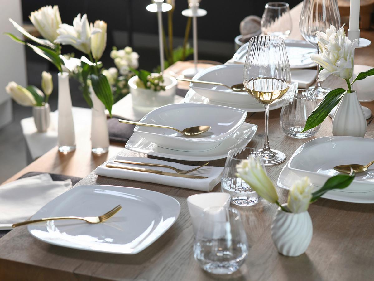 Tafelservice 18531 - Creme, Basics, Keramik - Creatable