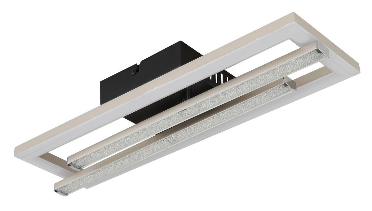 Led-deckenleuchte 672843n - Klar/Opal, Design, Kunststoff (40/37,5/6,3cm) - Globo