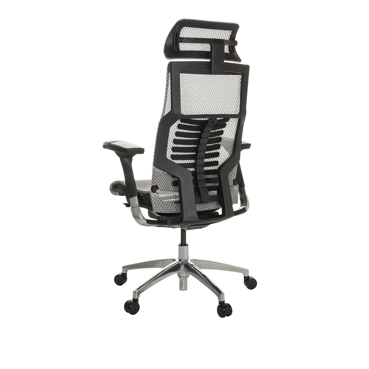 Drehstuhl Dynafit Ii - Silberfarben/Hellgrau, Basics, Kunststoff/Textil (67/119-135/60cm) - MID.YOU