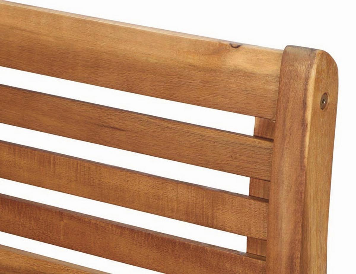 Gartenbank Holz 508761 2-Sitzer - Akaziefarben, MODERN, Holz (120/90/59,5cm) - Siena Garden