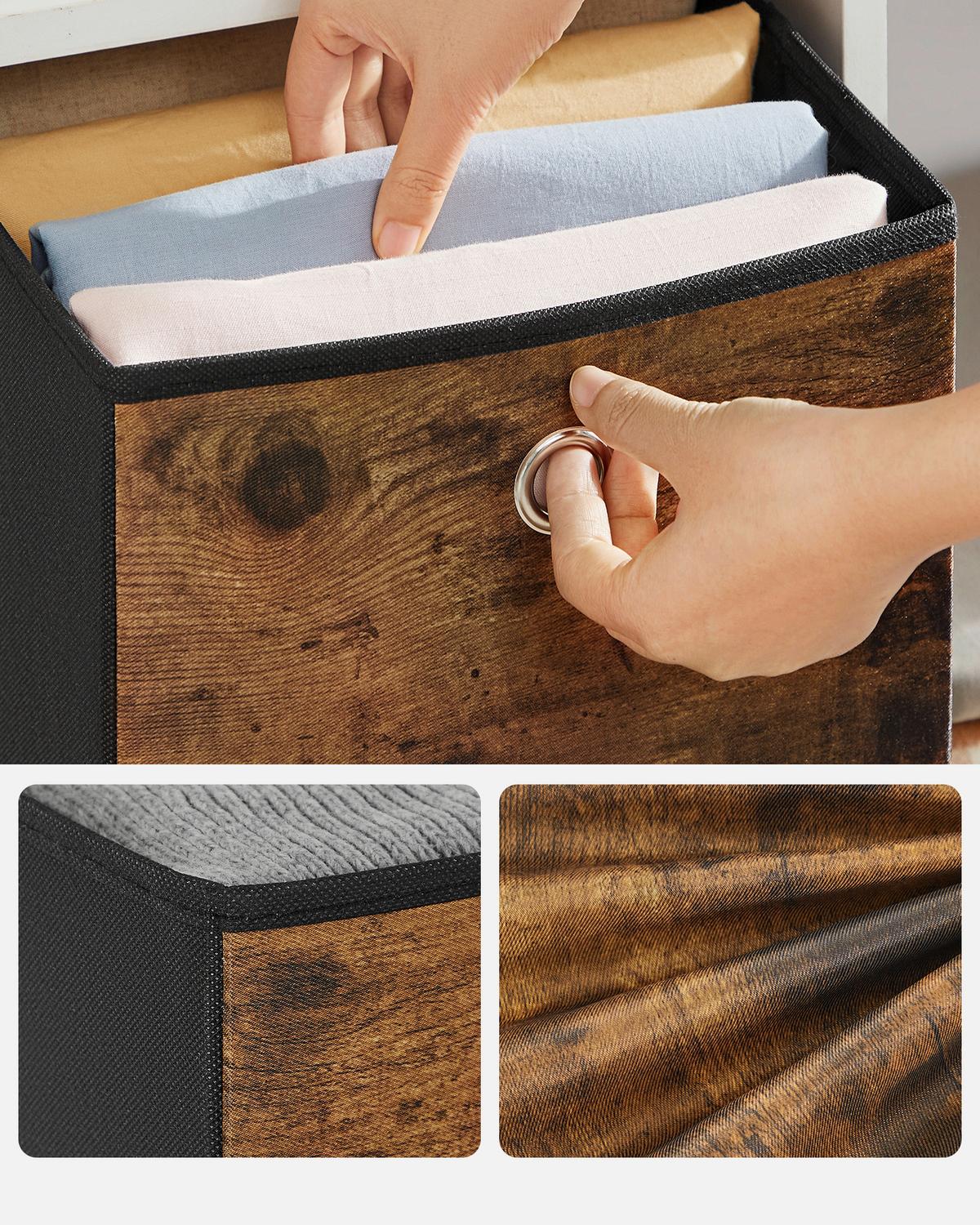 FALTBOX Beige B: 33cm - Beige, Basics, Textil (33/33/33cm)