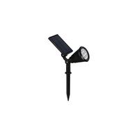 Solarleuchte Festival Schwarz L: 9 cm - Schwarz, KONVENTIONELL, Kunststoff (9/36/24cm)