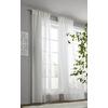 HOTOVÝ ZÁVES LEO TRANSPARENT 2 KS -AKT- - biela, Konventionell, textil (140/255cm) - Premium Living