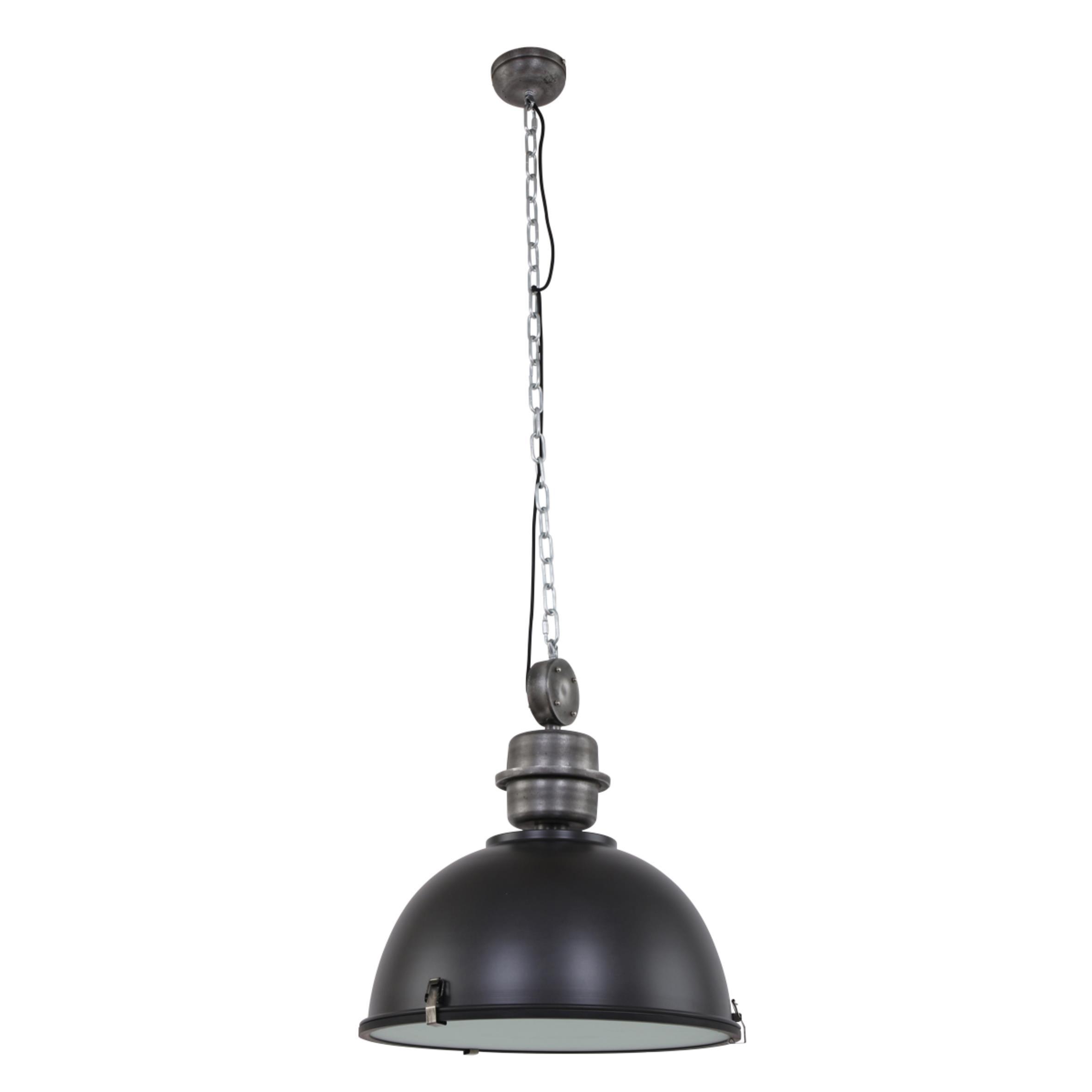 Pendelleuchte Bikkel - Braun, Trend, Glas/Metall (52/153/52cm)
