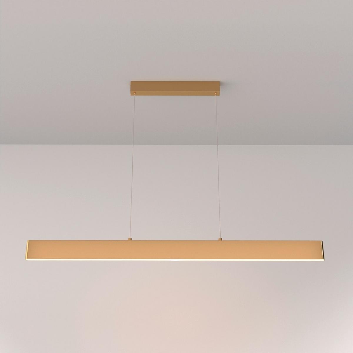 Hängeleuchte Step - Goldfarben, Basics, Metall (118,5/4/8cm) - MAYTONI