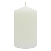 VÁLCOVÁ SVÍČKA LIONA - bílá, parafín (7/12cm) - Mömax