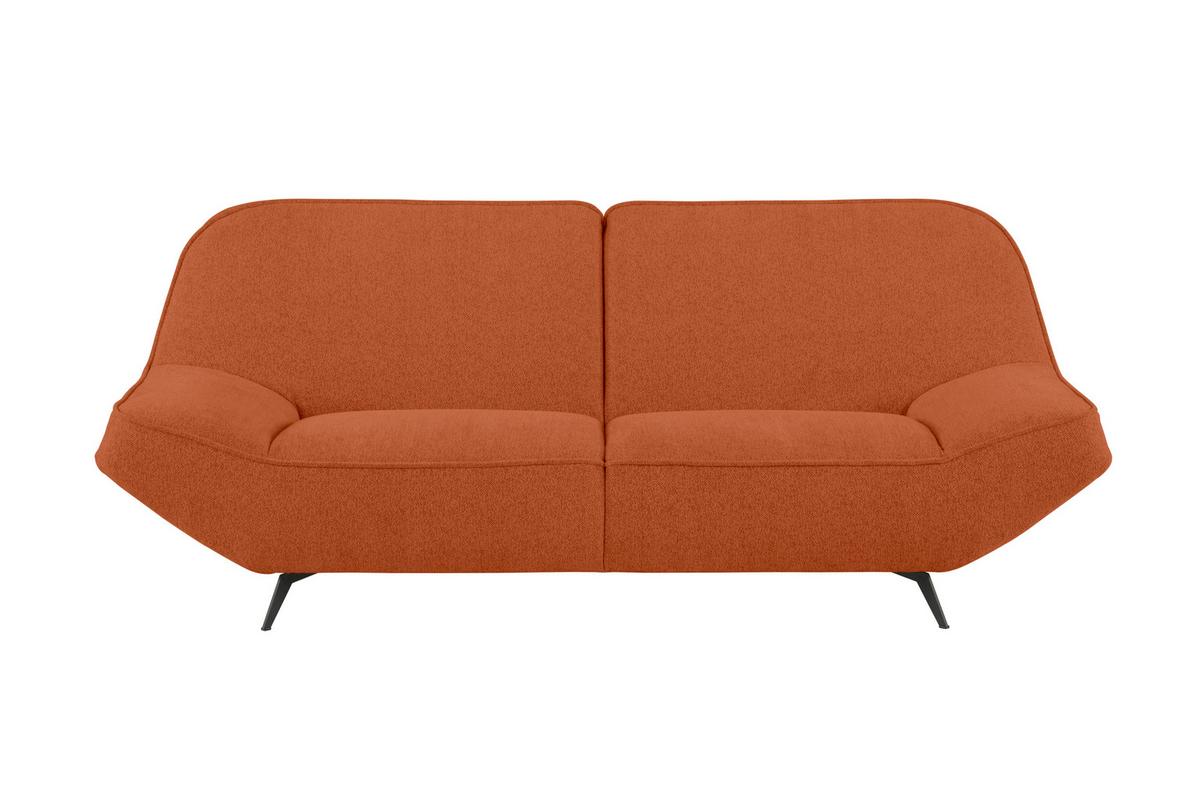 3-sitzer-sofa Aruba Rostfarben B: 224 Cm - Rostfarben, Design, Textil (223/87/96cm) - MID.YOU