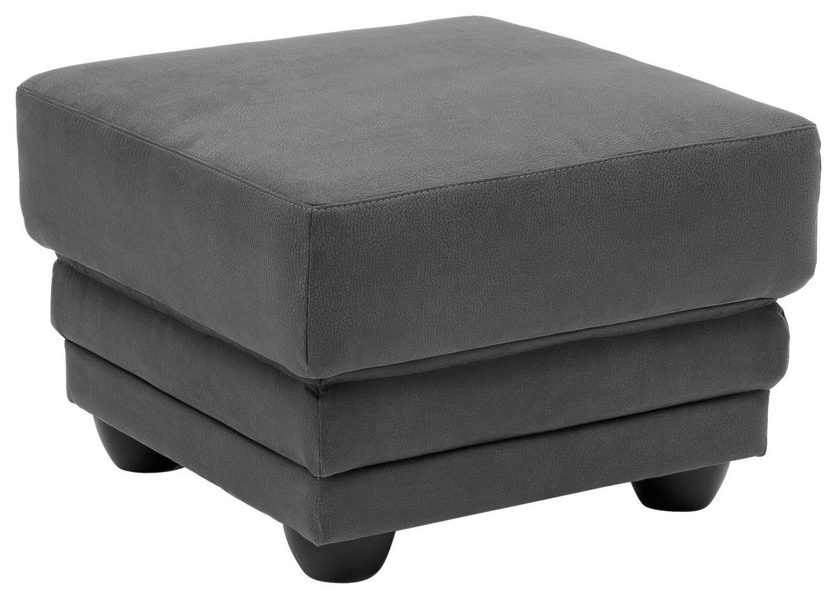 Hocker Nebolo - Anthrazit/Schwarz, Design, Textil (65/46/65cm) - Livetastic