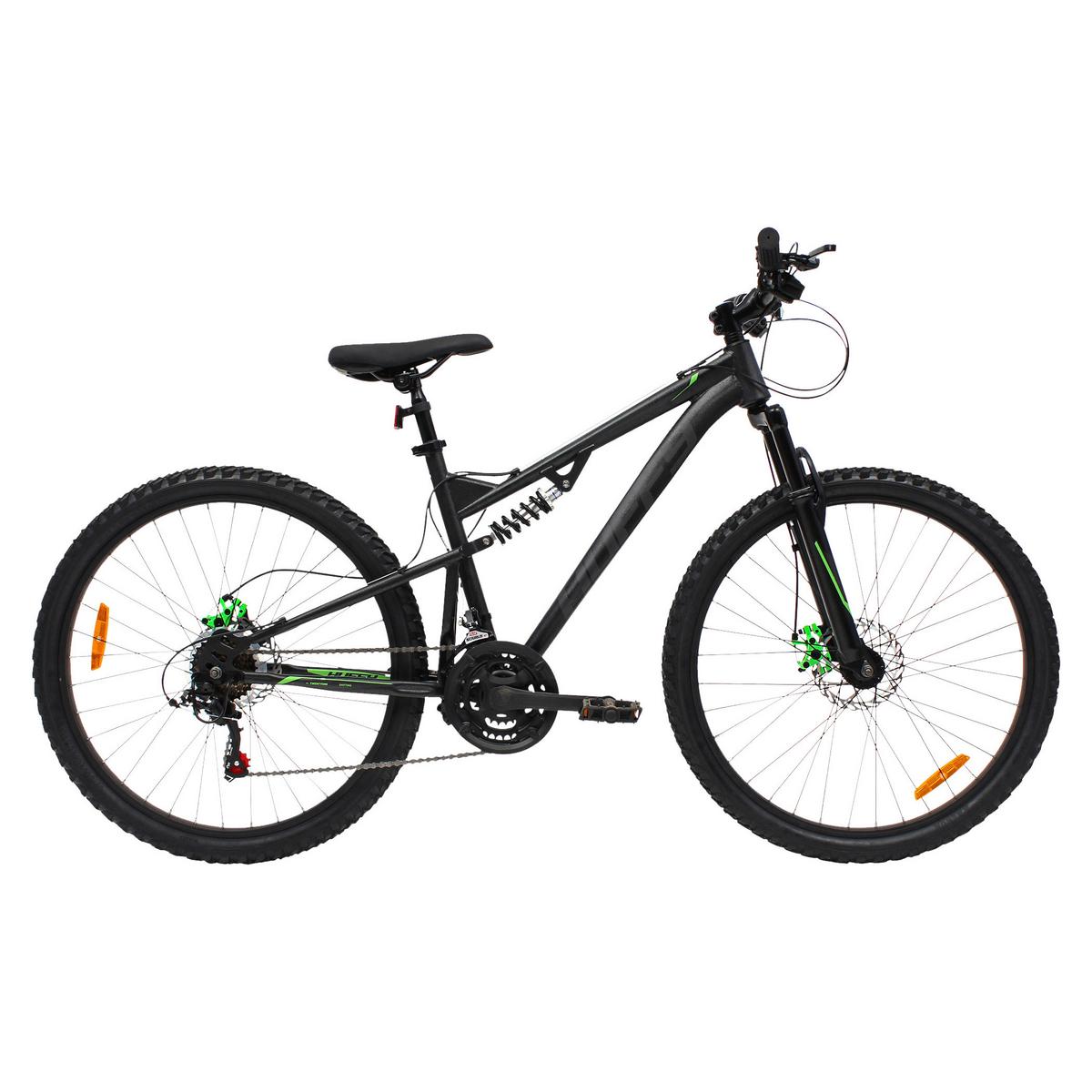 MOUNTAINBIKE HUFFY MARKER 26IN MOUNTAINBIKE - Schwarz, Basics, Metall (68/100/171cm)