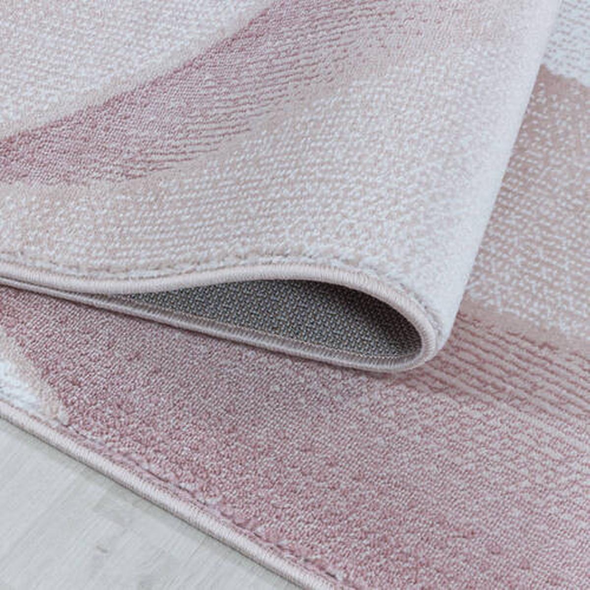 Webteppich Pink Naturfaser Costa 80x150 Cm - Pink, Design, Textil (80/150cm)