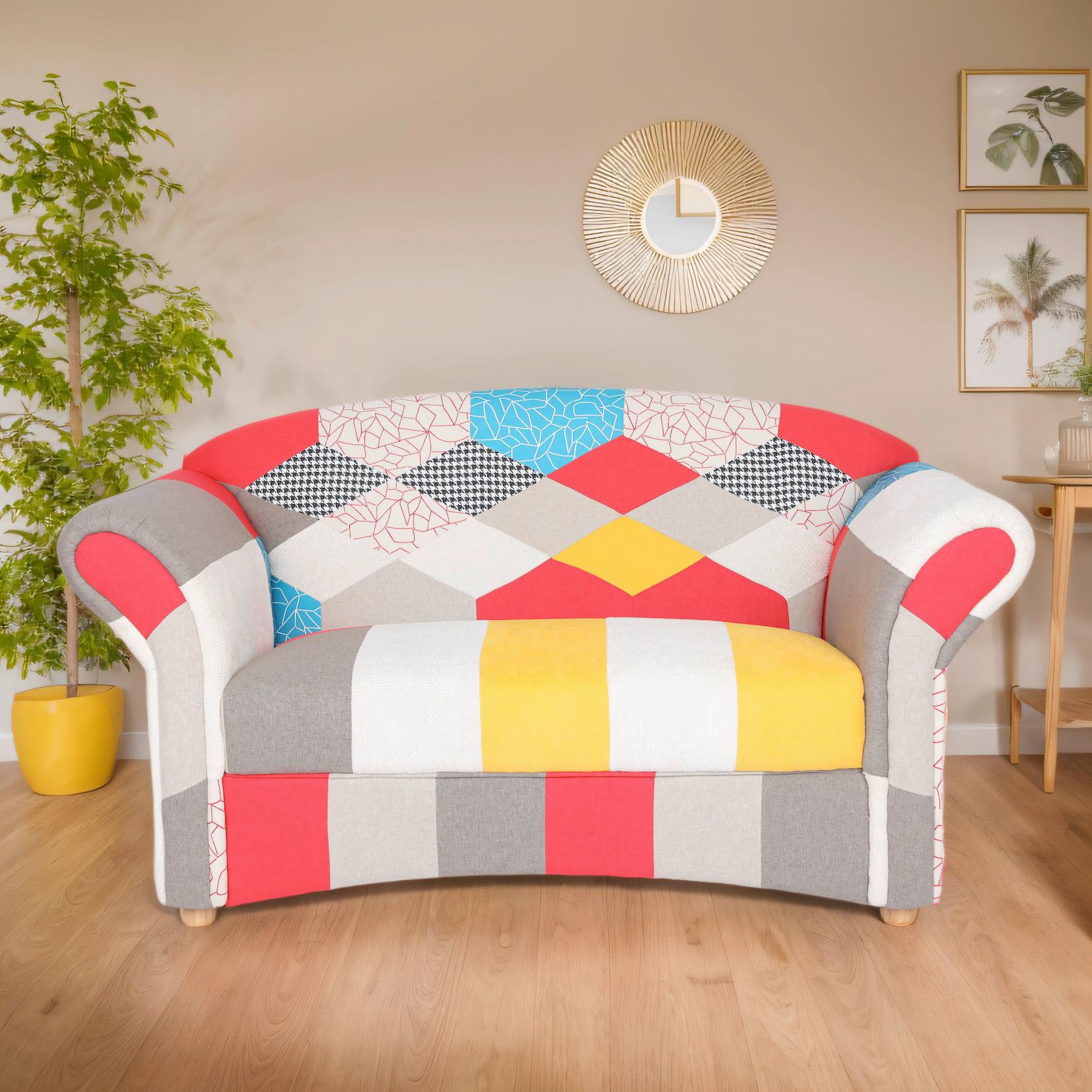 2-Sitzer Loretta, bunt ca. 153x83x85 cm