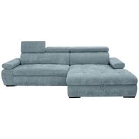 Rohová sedačka VEGAS, pravá, mátově zelená žinylka - černá/mátově zelená, Design, dřevo/textil (294/173cm)