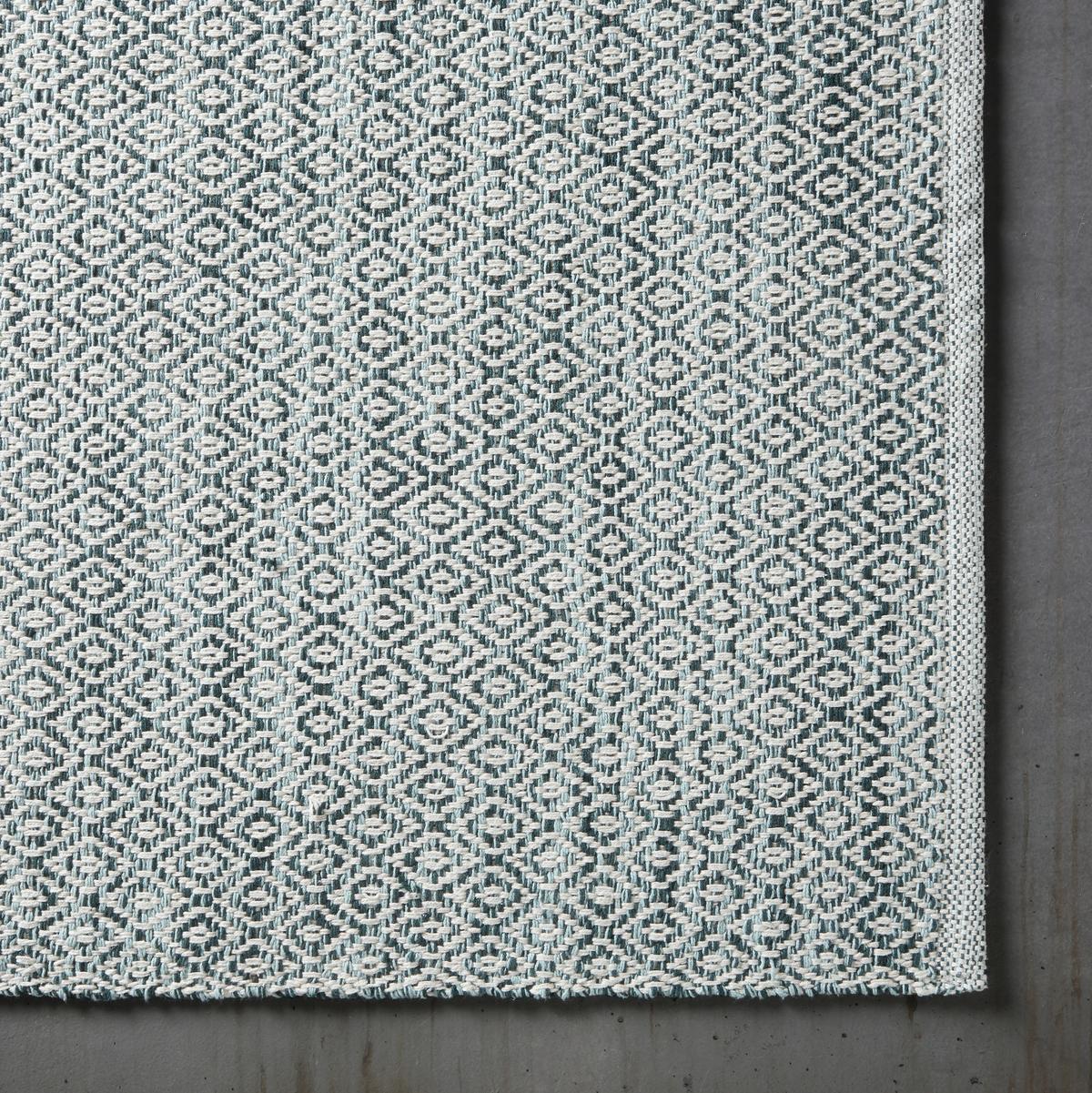 RUČNE TKANÝ KOBEREC Carola 1, 60/120cm, zelená - zelená, Basics, textil (60/120cm) - Modern Living