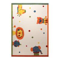Kinderteppich Tierbilder Bunt Animal Festival 120x170 Cm - Multicolor/Weiß, Trend, Textil (120/170cm) - Sigikid