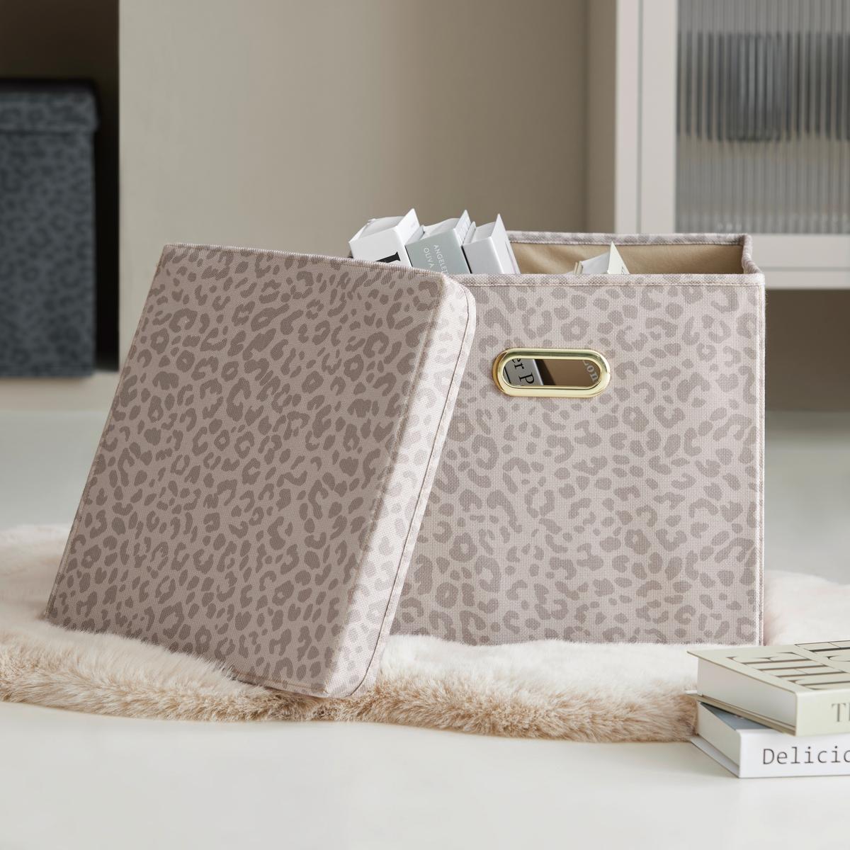 Skladací box ETHICAL CASHMERE - krémová, Romantik / Landhaus, kartón/kov (33/32/33cm) - Mömax