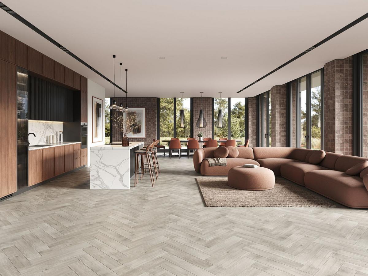 3238H-55 Oak Janosik 3238H-55 OAK JANOSIK - Eiche grau, Basics, Kunststoff/Stein (23/128/0.57cm) - Econfloor