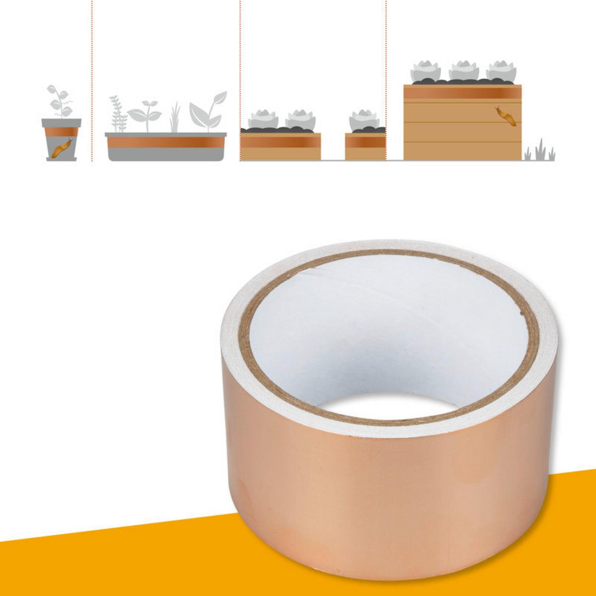 Schnecken-abwehrband Kupferfarben - Kupferfarben, Basics, Kunststoff/Metall (5/600cm)
