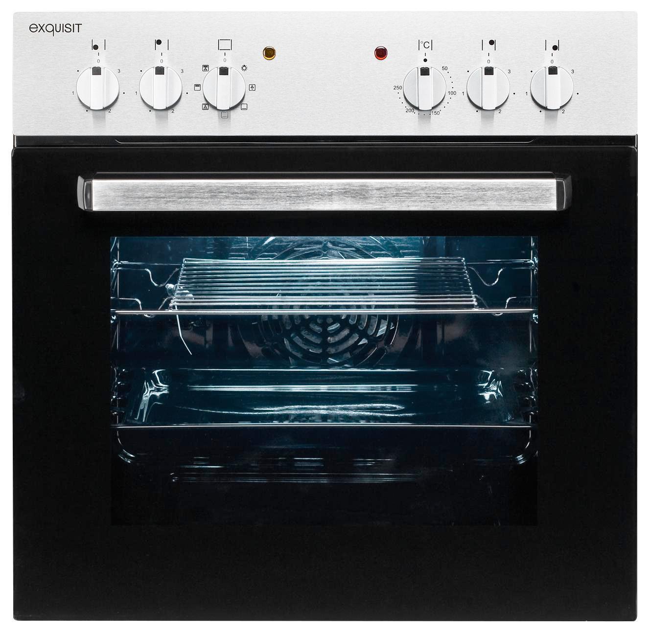 Herdset Ehe 155-1.1 U-Set - Edelstahlfarben, Metall (59,5/59,5/53cm)