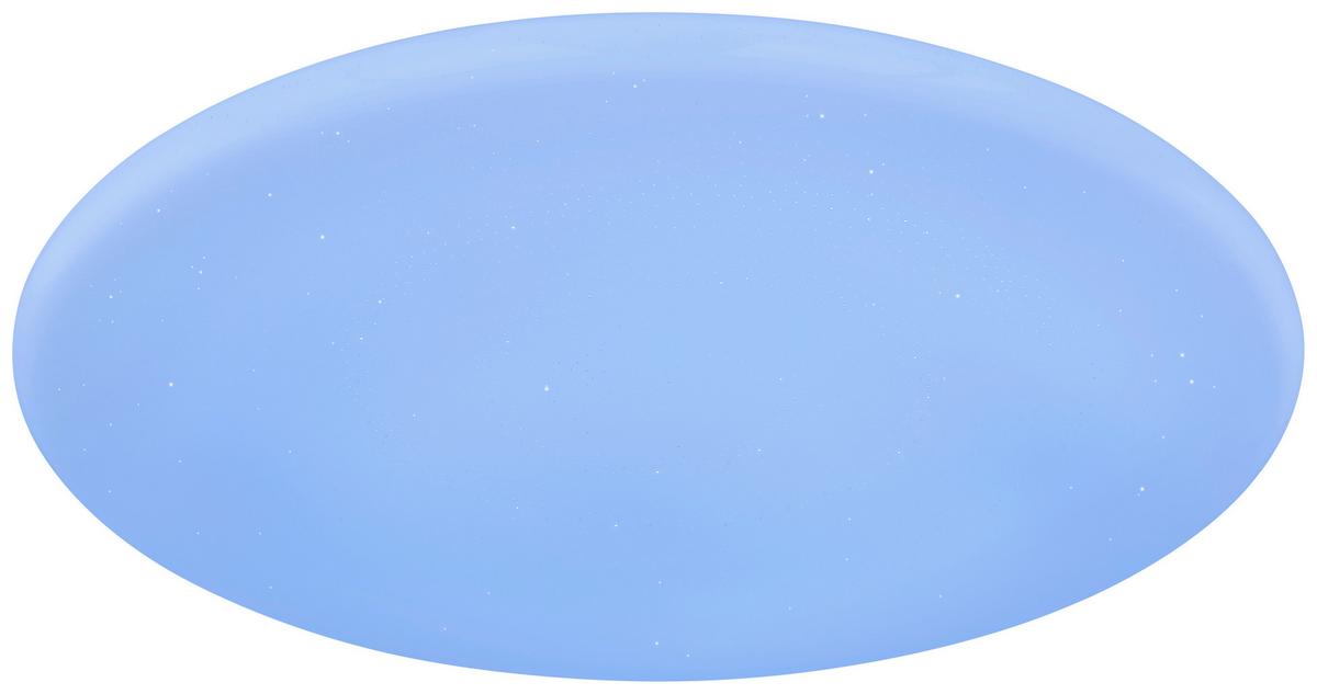 Led-deckenleuchte Rena Ø 70 Cm Mit Smartphone-Steuerung - Opal/Weiß, Basics, Kunststoff/Metall (70/8cm) - Globo