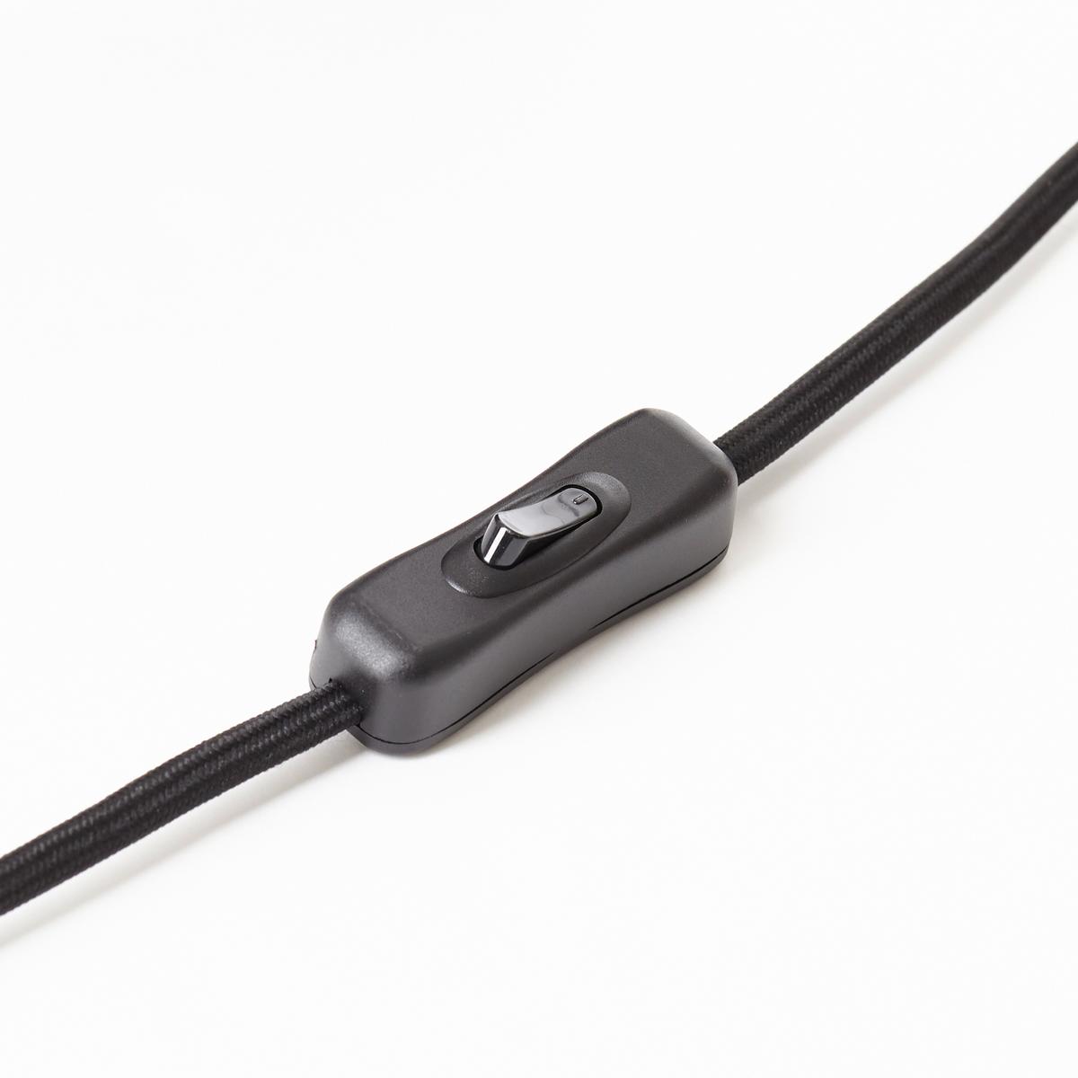 LED-Tischleuchte G99934/76 Cheesy - Hellbraun/Schwarz, Natur, Holz/Metall (50,4/25/12cm) - Brilliant