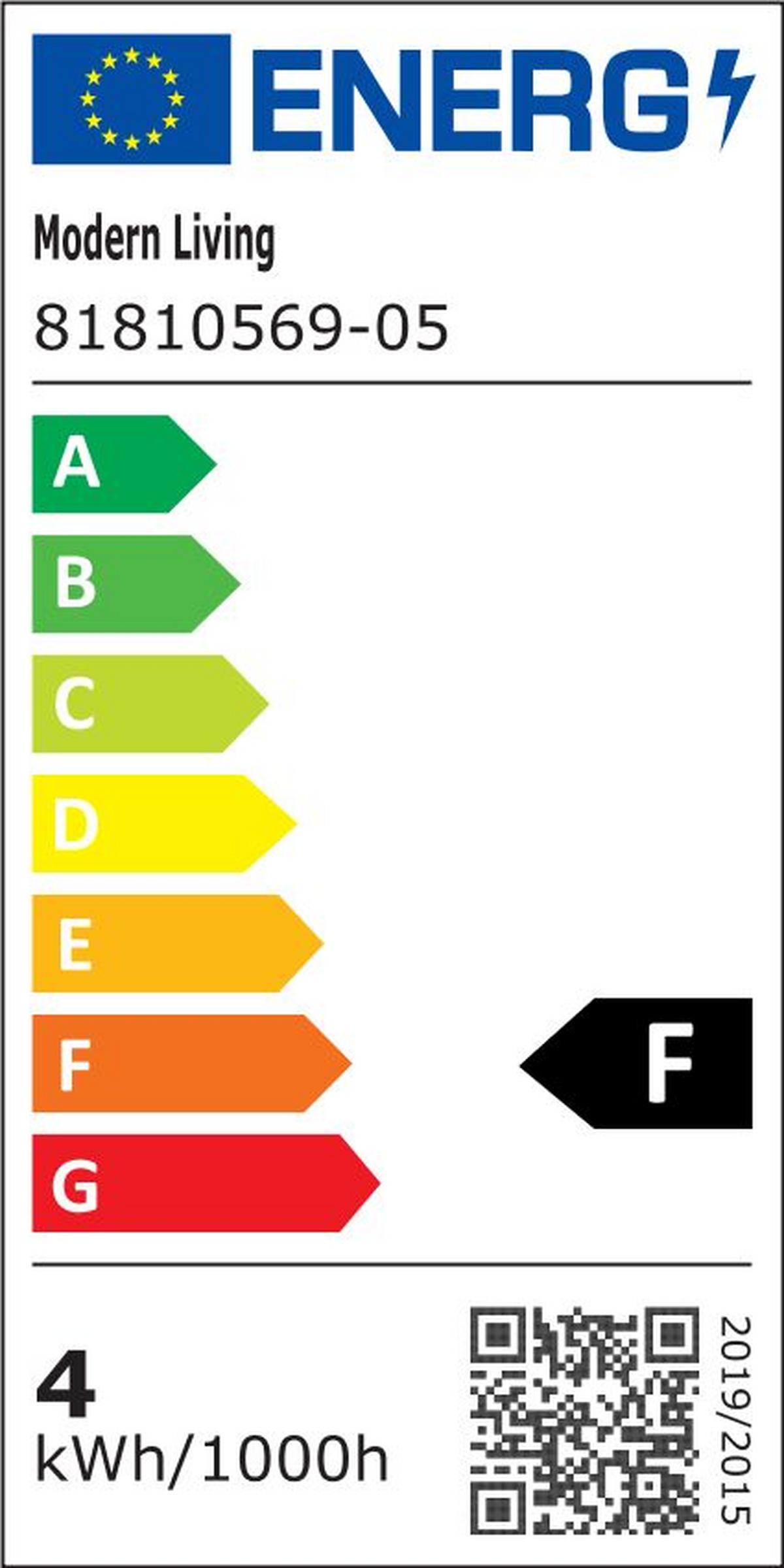 LED bodové svietidlo Fritz, max. 4x3 Watt - niklová, Konventionell, kov (52/8/15cm) - Modern Living