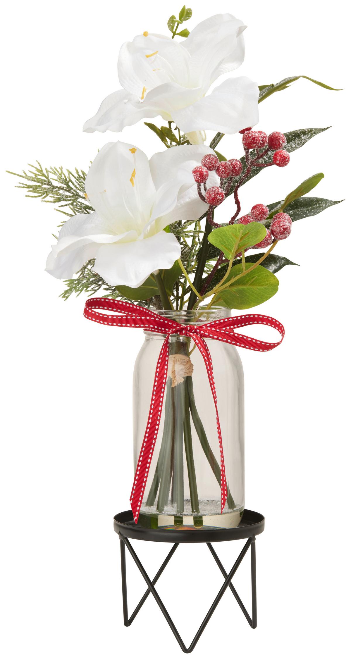 Svietnik Leni - čierna, kov (12/10cm) - Mömax