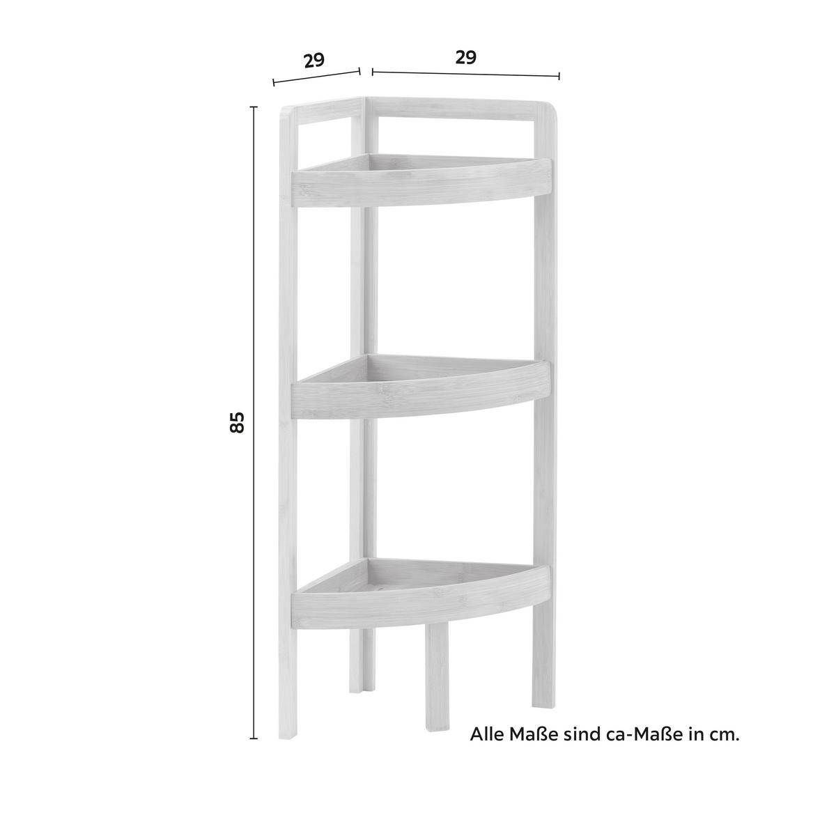 Regál BONNY přírodní barvy - přírodní barvy, Moderní, přírodní materiály (29/85/29cm) - P & B