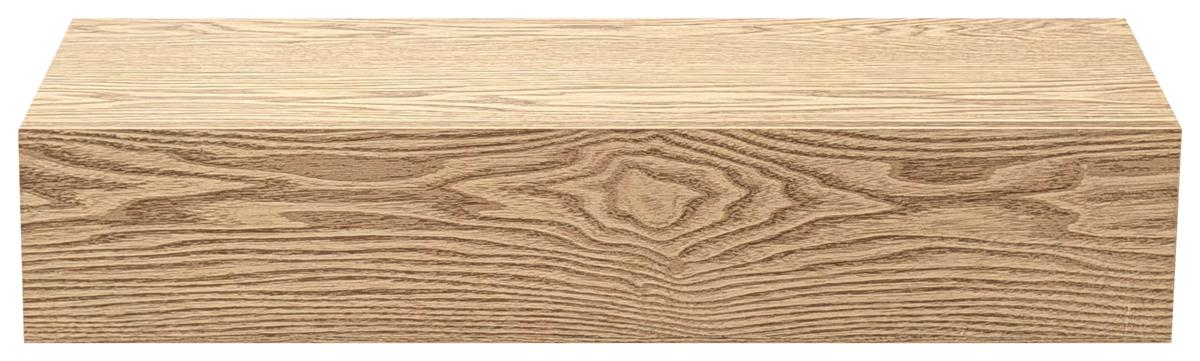 NÁSTĚNNÁ KONZOLA NOAH -TREND- - přírodní barvy, Moderní, kompozitní dřevo (60/12/22cm) - Mömax