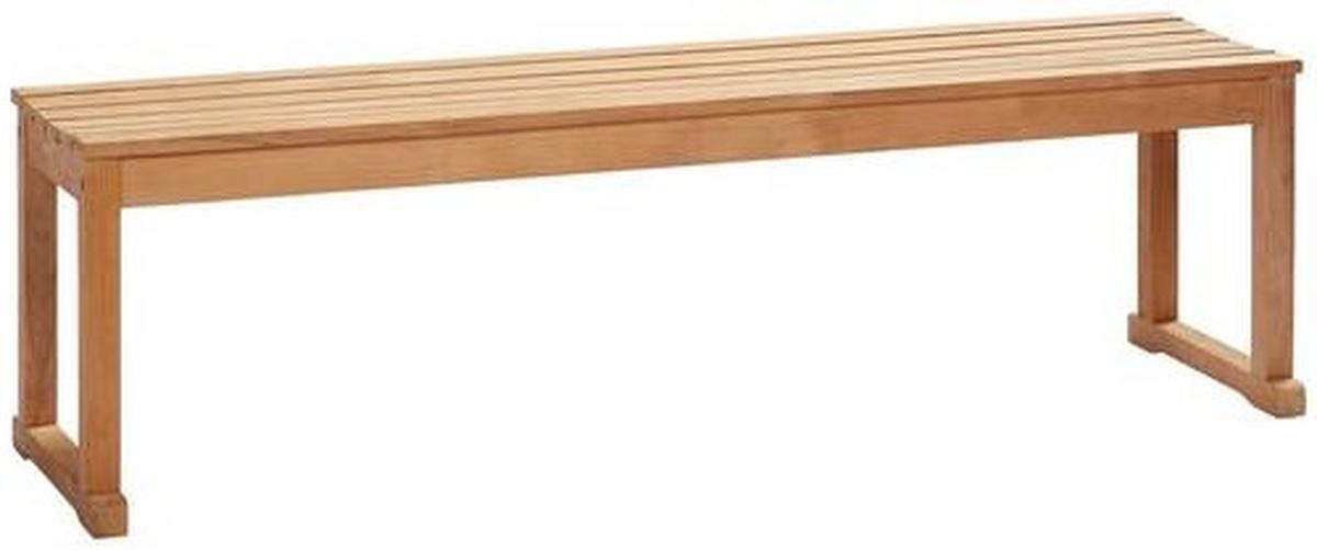 Sitzbank Vega - Teakfarben, KONVENTIONELL, Holz (150/43/40cm) - MID.YOU