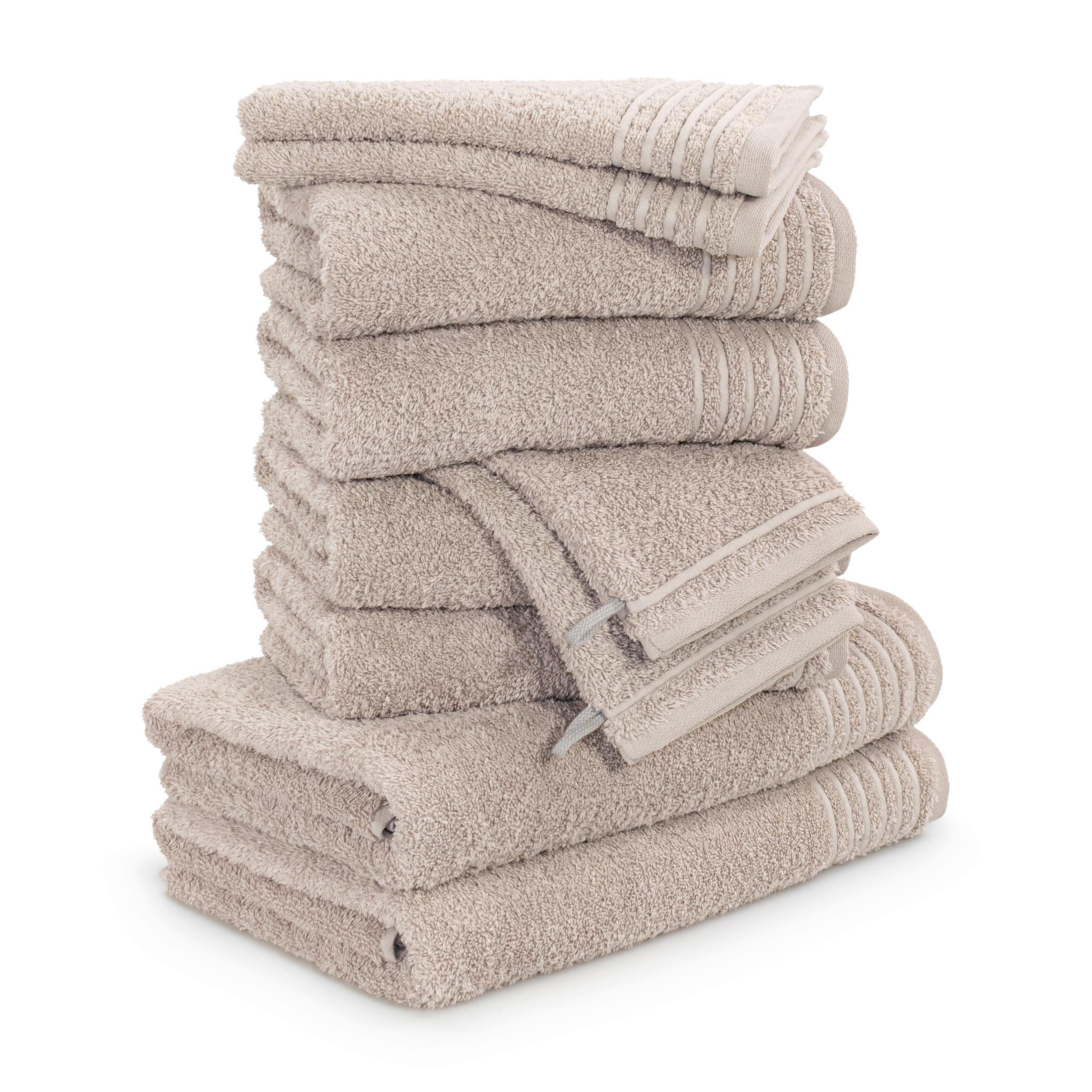 Frottierset Möve New Classic Handtuchset - Beige, Basics, Textil - Moeve