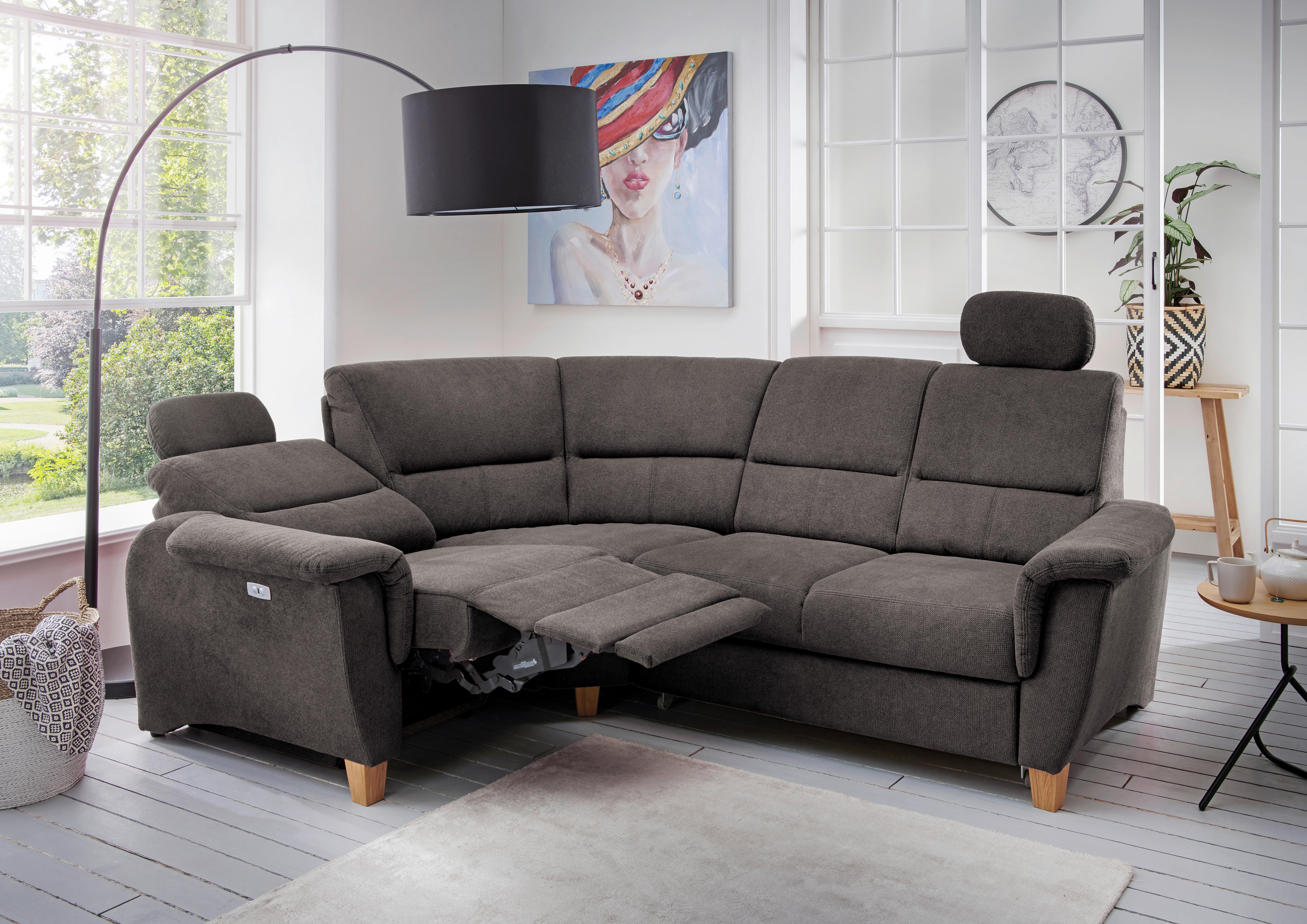 Ecksofa mit Relaxfunktion
