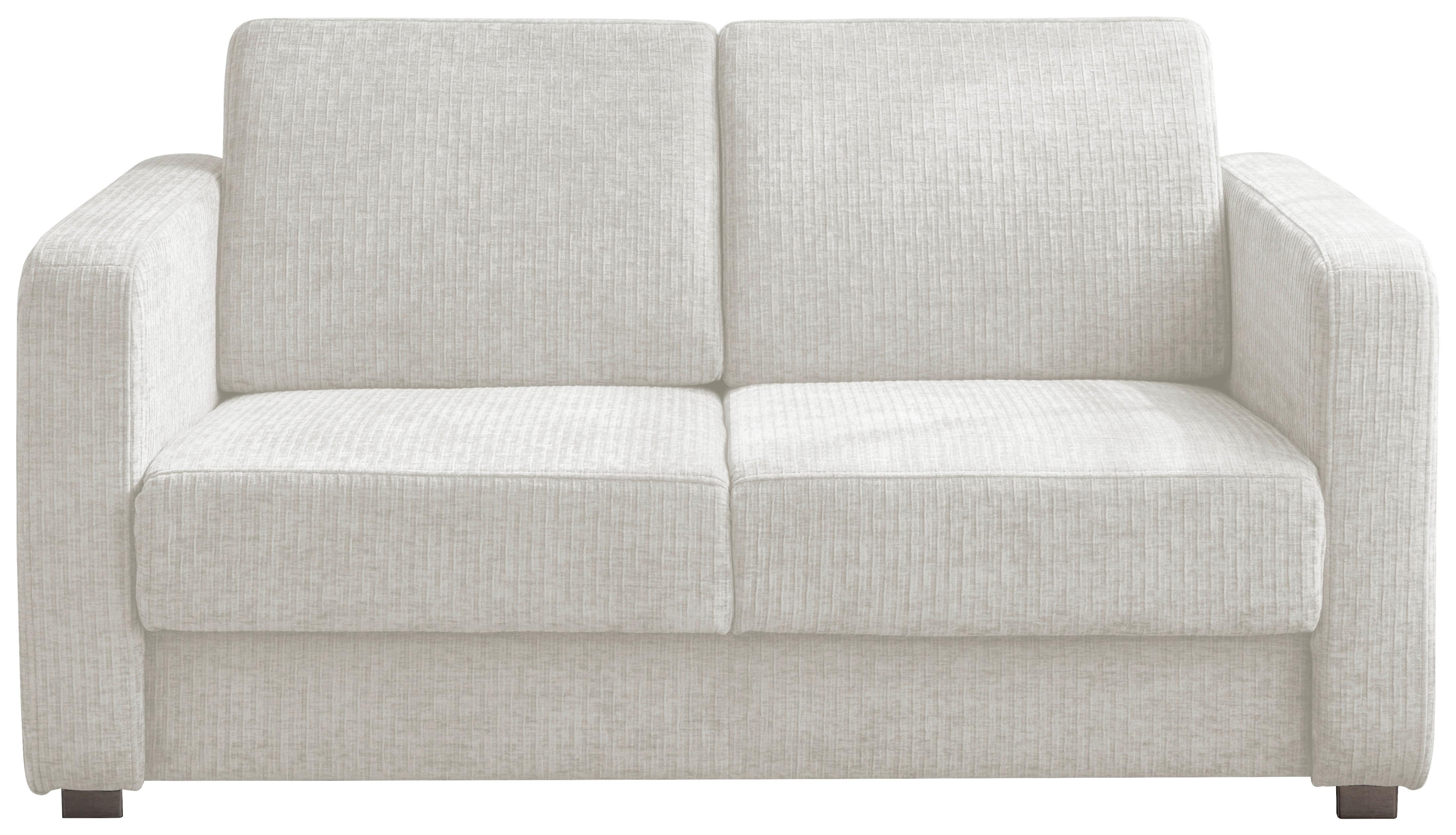 Schlafsofa Mia Mikrofaser Creme, B: 159 Cm