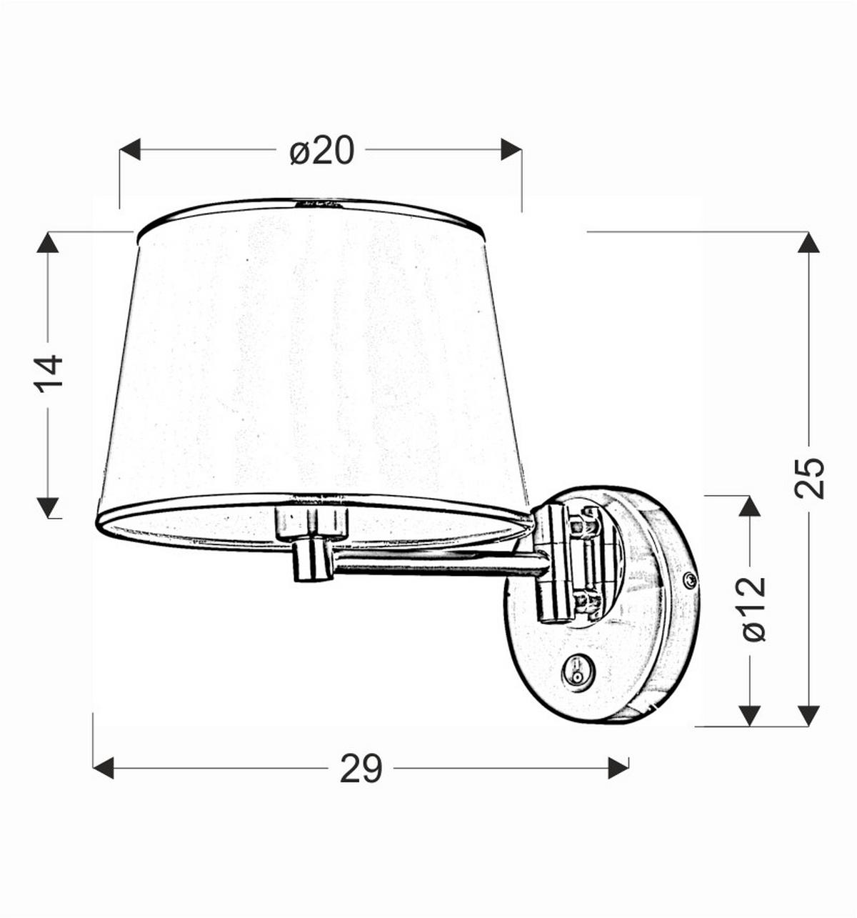 Bilderleuchte 21-27597 Ibis - Schwarz/Bronzefarben, KONVENTIONELL, Kunststoff/Metall (20/29/25cm)