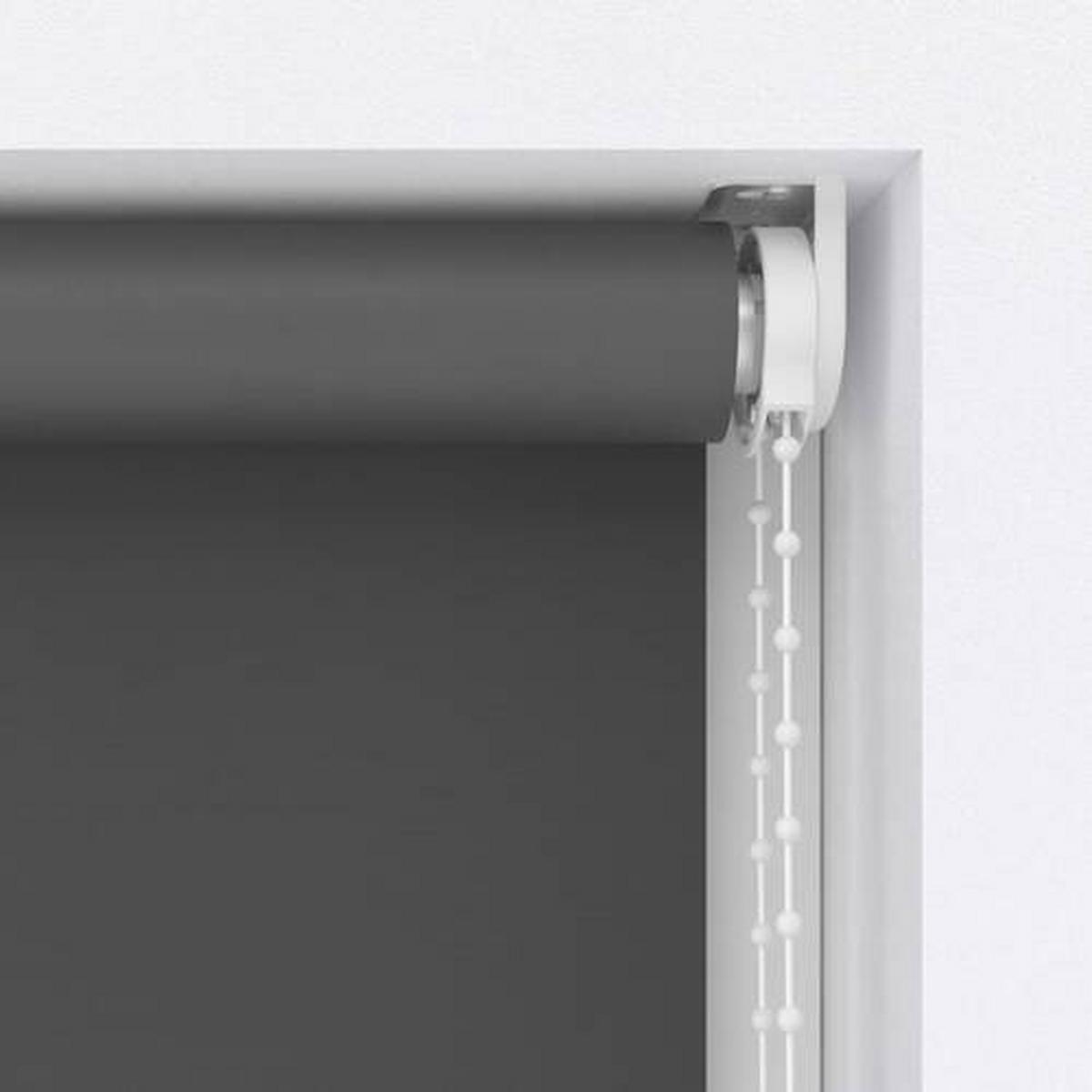 Verdunkelungsrollo 60x190 Cm Mit Kettenzug - Anthrazit, Basics, Textil (60/190cm)