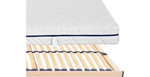Set Taschenfederkernmatratze mit Lattenrost 140x200 cm H2 - (140/200cm) - Primatex